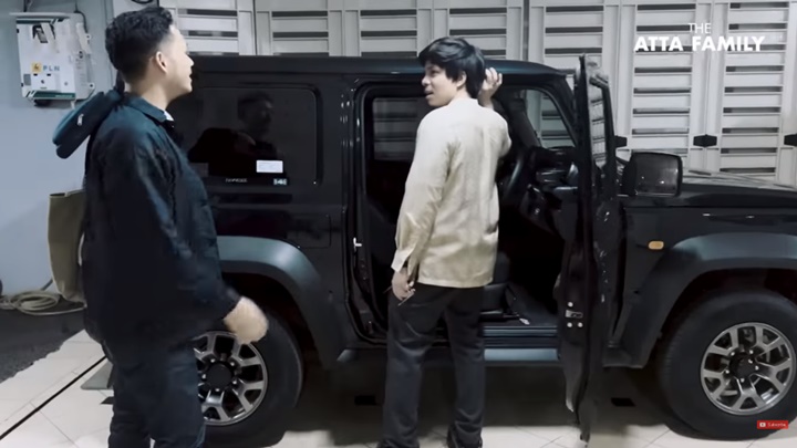 Atta Halilintar Syok Lihat Mobil Gagah yang Dikendarai Azriel Hermansyah OTW Jember