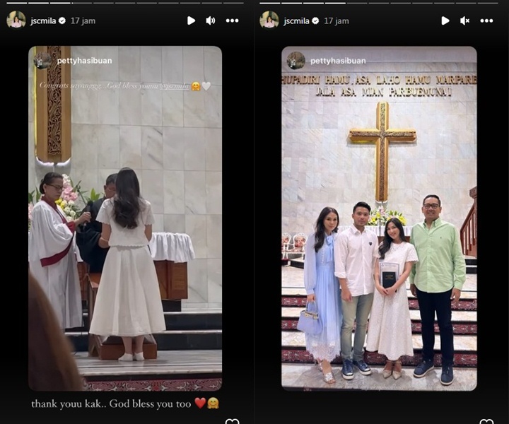 Jessica Mila Ikut Peneguhan Sidi Sebelum Menikah, Aura Calon Manten Disorot