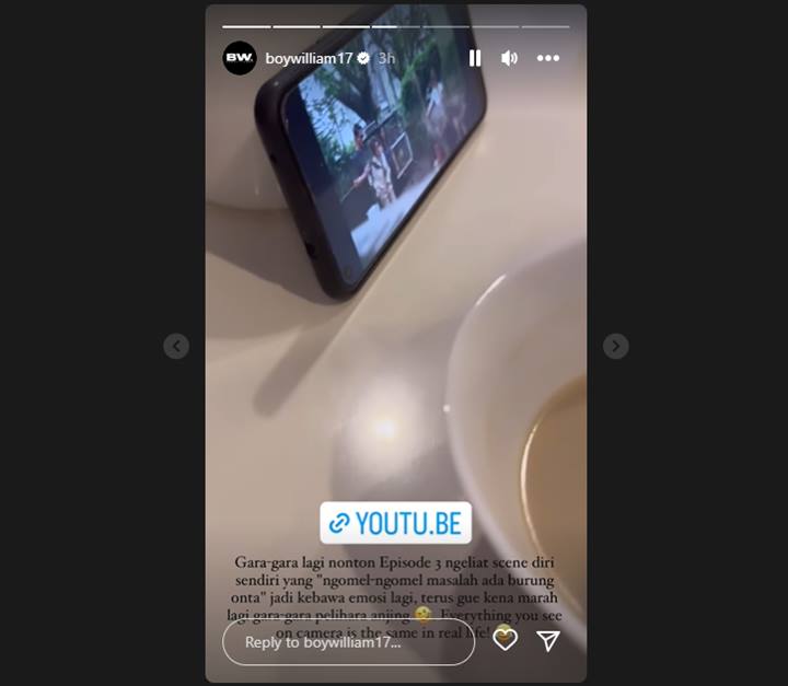 Boy William Bongkar Reaksi Kocak Sang Nenek Saat Nonton Kemunculannya Sendiri di Vlog Keluarga