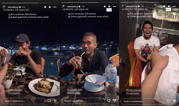Atta Halilintar Reuni Bareng Teman SD, Sosok Crush yang Berakhir Ditikung Bikin Kepo
