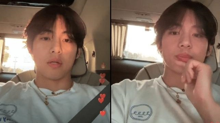 V BTS Keluhkan Komentar yang Dikirim Fans Selama Siaran Live