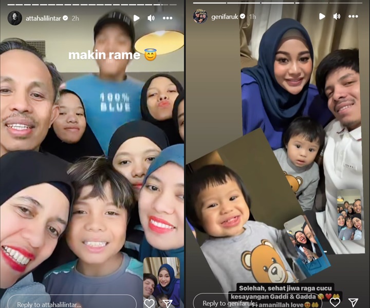 Gen Halilintar Lebaran di Dubai, Atta-Aurel Silaturahmi Via Video Call Gen Halilintar Lebaran di Dubai, Atta-Aurel Silaturahmi Via Video Call