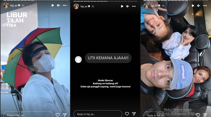 Circle Sultan, Fuji An Liburan Bareng Keluarga Raffi Ahmad