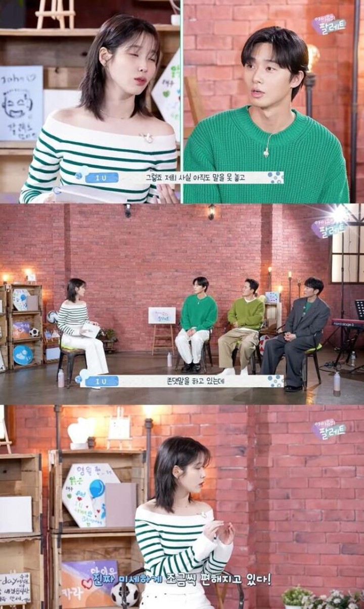 Chemistry Apik, IU dan Park Seo Joon Masih Sulit Bicara Santai Satu Sama Lain