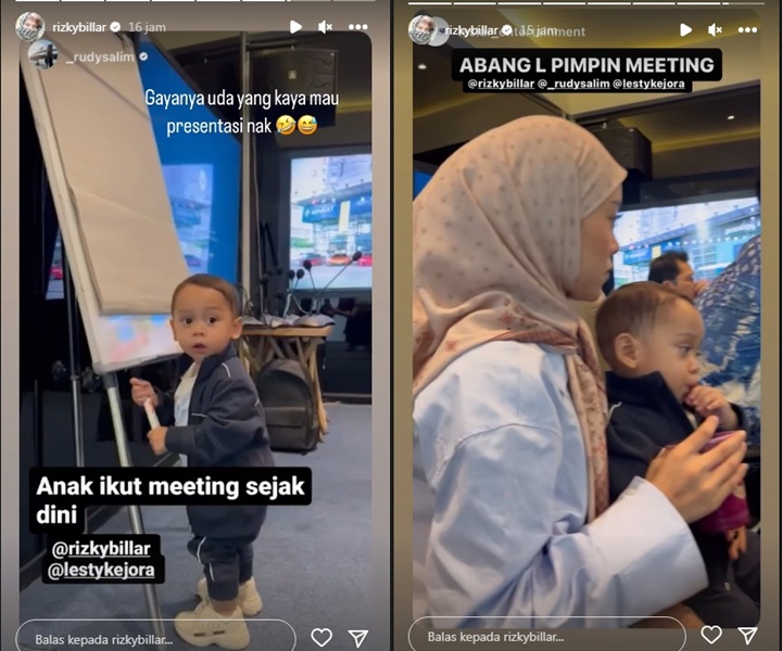 Baby L Ikut Rizky Billar Ikut Meeting, Gayanya Bak CEO Mau Presentasi Baby L Ikut Rizky Billar Ikut Meeting, Gayanya Bak CEO Mau Presentasi Baby L Ikut Rizky Billar Ikut Meeting, Gayanya Bak CEO Mau Presentasi