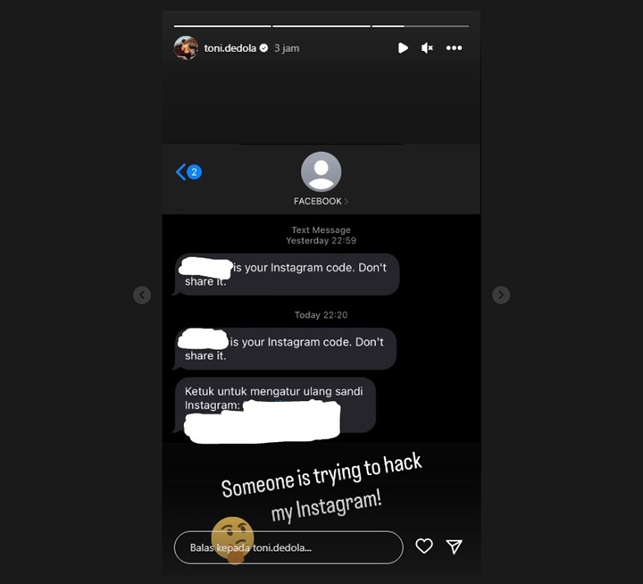 Saling Umbar Aib Dengan Nikita Mirzani, Antonio Dedola Kini Curiga ada yang Mau Hack Instagram-nya Saling Umbar Aib Dengan Nikita Mirzani, Antonio Dedola Kini Curiga ada yang Mau Hack Instagram-nya Saling Umbar Aib Dengan Nikita Mirzani, Antonio Dedola Kini Curiga ada yang Mau Hack Instagram-nya