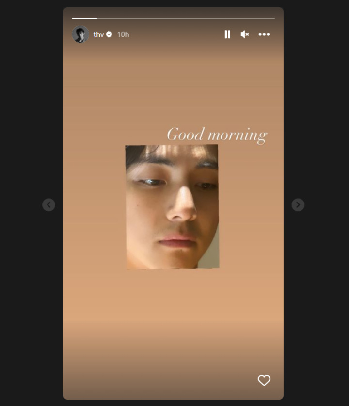 Gara-gara IG Story, V BTS Ngode Dunia Kebalik Diduga Pertanda Album Solo