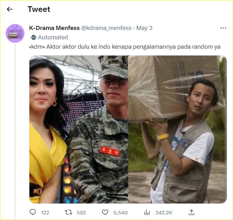 momen random para selebriti Korea Selatan ketika berkunjung ke Indonesia
