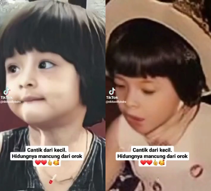 Dipuji Ibu Mancung dari Orok