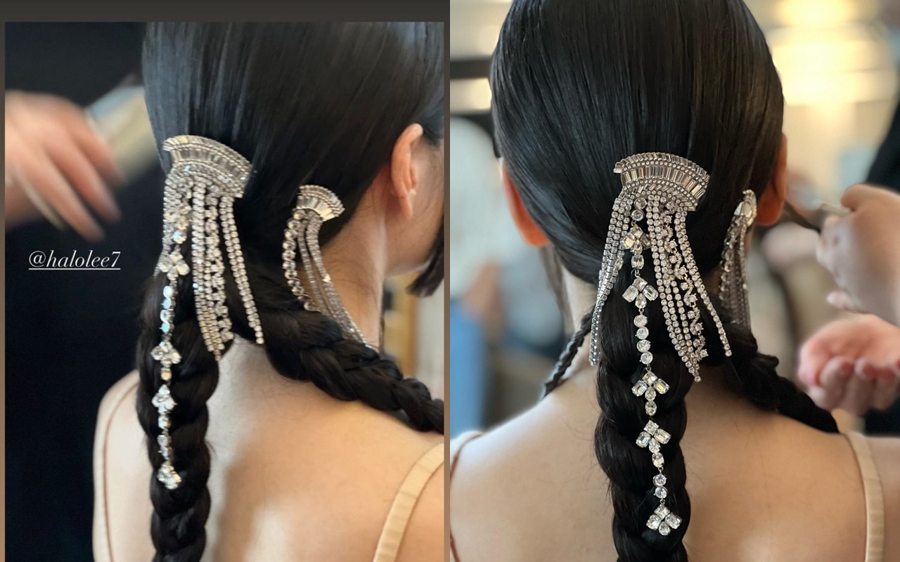 Detail Aksesoris Rambut Song Hye Kyo di Met Gala Tuai Decak Kagum