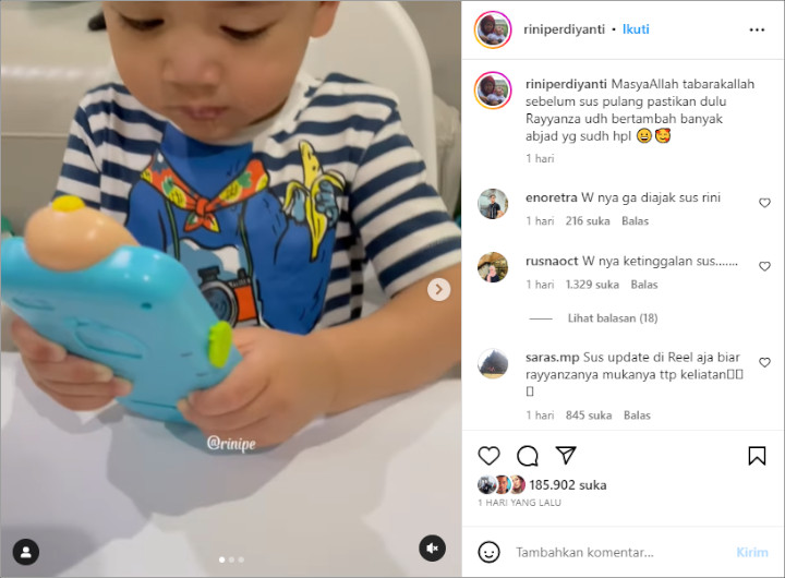 Sus Rini Siapkan Tes untuk Rayyanza Sebelum Mudik, Sikap Chika Putri Puput Bikin Salut - Topik Pagi