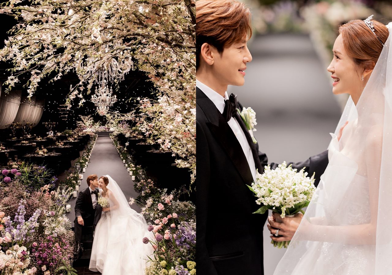 Lee Da Hae-Se7en Rilis Foto Pernikahan, Dekorasi Mewah Nan Elegan Curi Sorotan