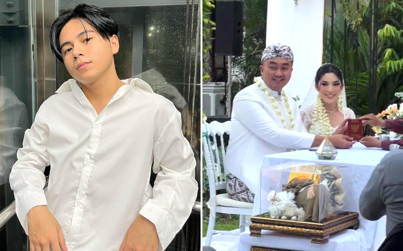 Brandon 'IMB' Hadiri Pernikahan Fay Nabila, Aura Tampan Bak Oppa Korea