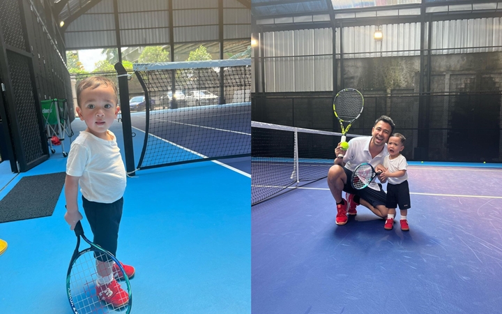 Main Tenis Bareng Ayah