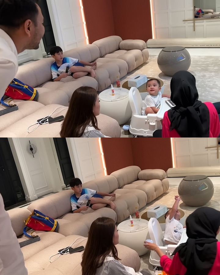 Nonton TV Bersama Para Asisten Lain