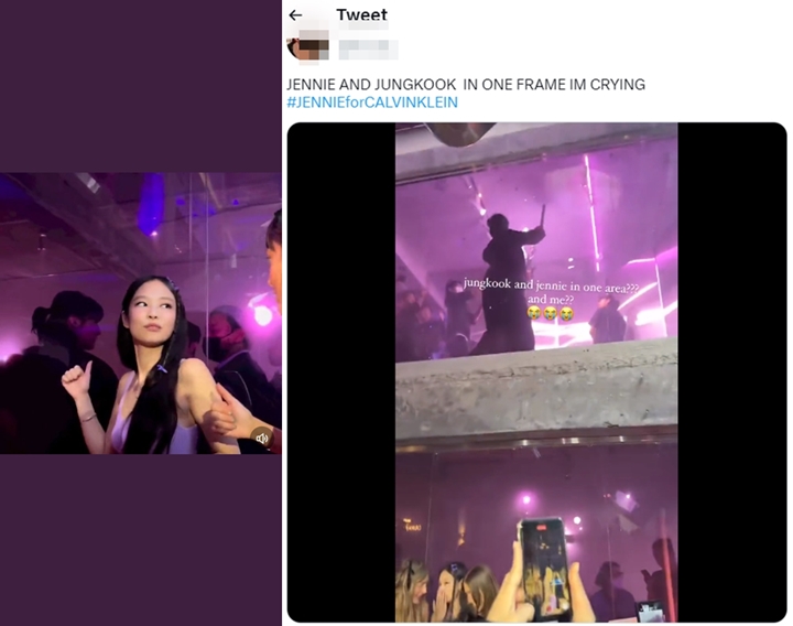 Jungkook BTS & Jennie BLACKPINK Satu Frame di Event Calvin Klein