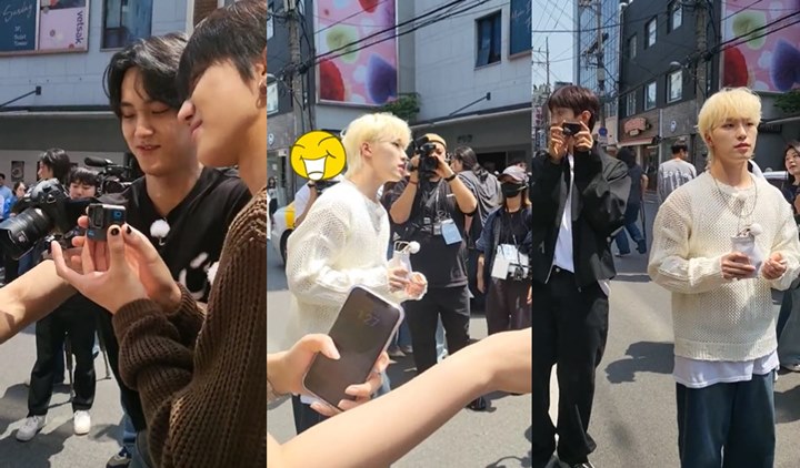 Mingyu, Dino, DK dan The8 SEVENTEEN Santuy Ajak Fans Ngobrol Saat Terciduk Blusukan