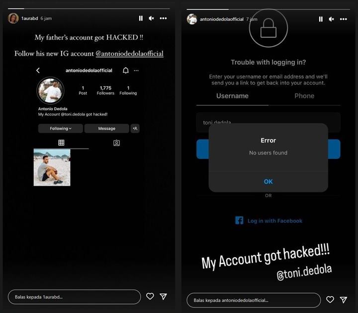 Bakal Diadopsi, Lolly Gercep Tunjukkan Perhatian Usai Akun IG Antonio Dedola Kena Hack