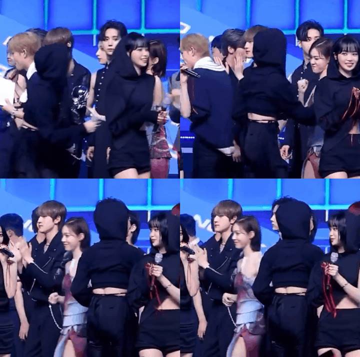 Saingan, Winter aespa dan Huh Yunjin LE SSERAFIM Jadi Perhatian Lewat Interaksi di \'M! Countdown\' Saingan, Winter aespa dan Huh Yunjin LE SSERAFIM Jadi Perhatian Lewat Interaksi di \'M! Countdown\'