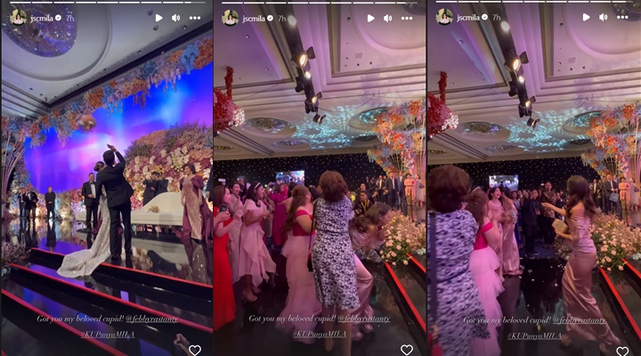 Berjasa Jadi Cupid, Febby Rastanty Sukses Tangkap Buket Bunga Jessica Mila Berjasa Jadi Cupid, Febby Rastanty Sukses Tangkap Buket Bunga Jessica Mila Berjasa Jadi Cupid, Febby Rastanty Sukses Tangkap Buket Bunga Jessica Mila