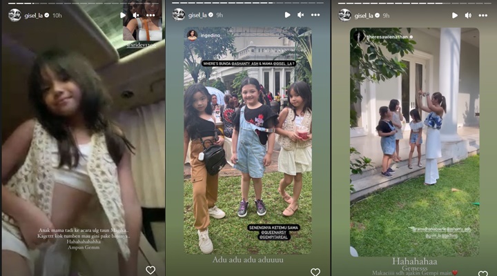 Gisella Anastasia Kaget Lihat Baju Gempi di Pesta Ultah Anak Nia Ramadhani Gisella Anastasia Kaget Lihat Baju Gempi di Pesta Ultah Anak Nia Ramadhani Gisella Anastasia Kaget Lihat Baju Gempi di Pesta Ultah Anak Nia Ramadhani