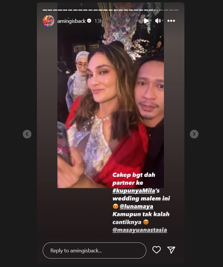 Hadiri Nikahan Jessica Mila, Luna Maya Disebut Pancarkan Aura Manten Berikutnya Hadiri Nikahan Jessica Mila, Luna Maya Disebut Pancarkan Aura Manten Berikutnya