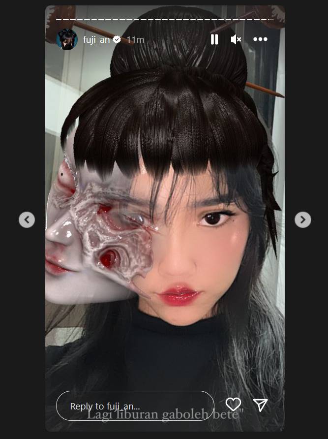 Selfie baru Fuji An