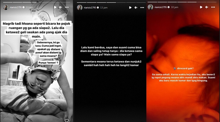 Ria Ricis Curhat Moana Ketawa Sendiri Bak Diajak Main Orang Tak Kasat Mata