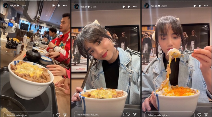 Fuji An Ungkap Alasan Makan Porsi Kuli di Jepang, Ukuran Mangkok Bikin Takjub Fuji An Ungkap Alasan Makan Porsi Kuli di Jepang, Ukuran Mangkok Bikin Takjub Fuji An Ungkap Alasan Makan Porsi Kuli di Jepang, Ukuran Mangkok Bikin Takjub