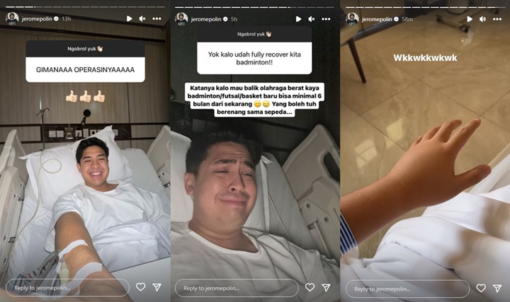 Tangan Jerome Polin Bengkak Pasca Operasi, Netizen Sempat-sempatnya Minta Koreksi PR
