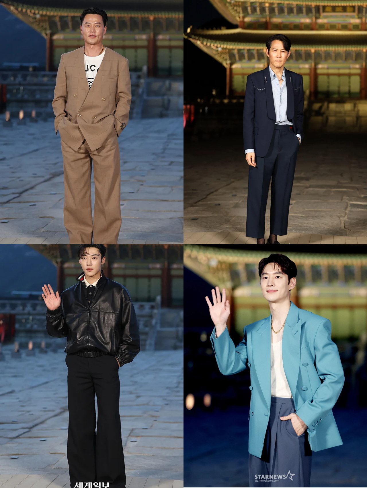 Lee Je Hoon-Jung Kyung Ho dan Woo Do Hwan Cs Adu Kece di Event Gucci