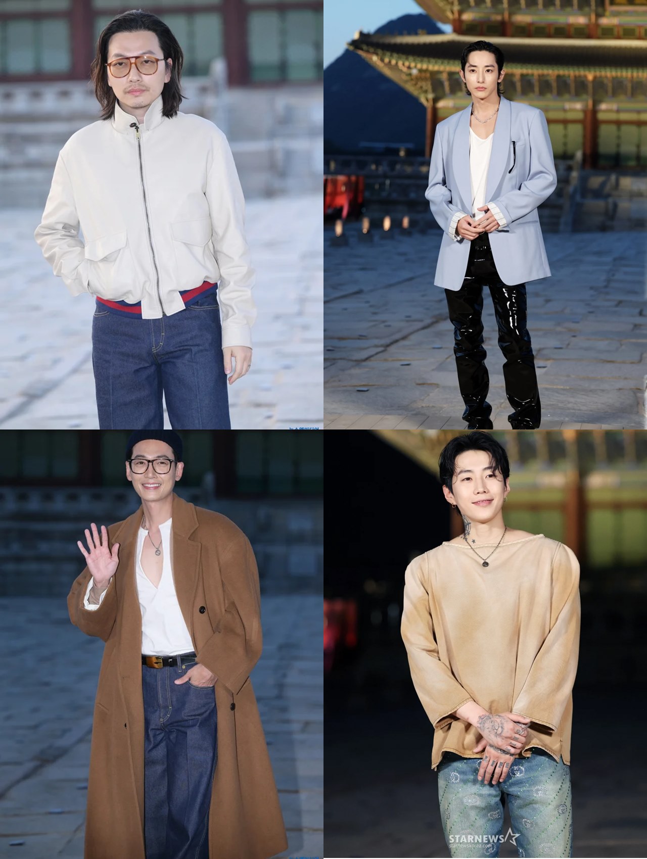 Lee Je Hoon-Jung Kyung Ho dan Woo Do Hwan Cs Adu Kece di Event Gucci