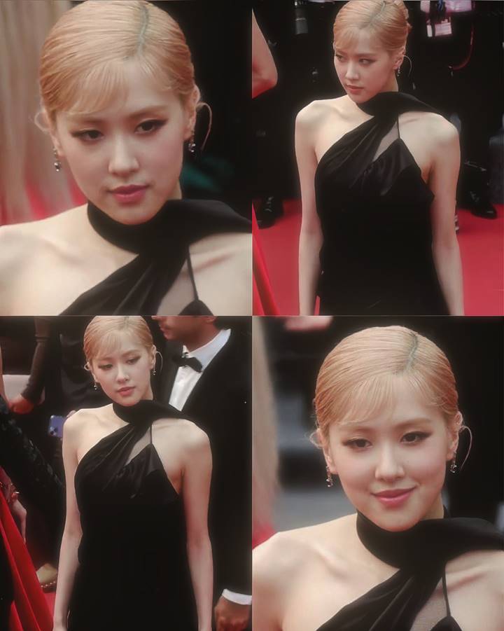 Rose BLACKPINK Jadi Pusat Perhatian di Cannes, Pamer Poni Baru yang Tuai Pro-Kontra