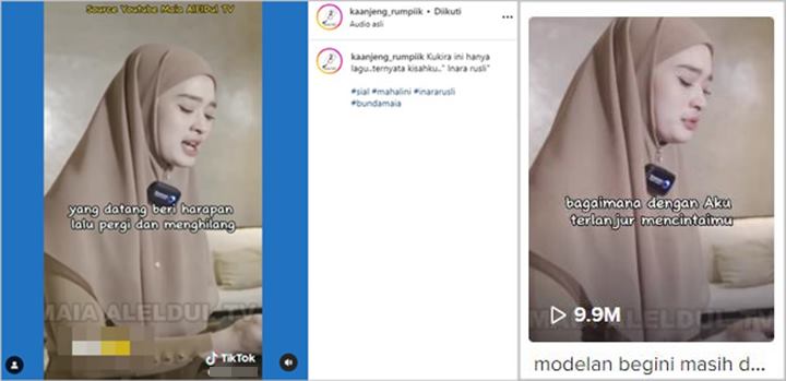 Inara Rusli Pamer Suara Merdu Usai Lepas Cadar Ditonton Jutaan Kali di TikTok, Paras Alihkan Perhatian