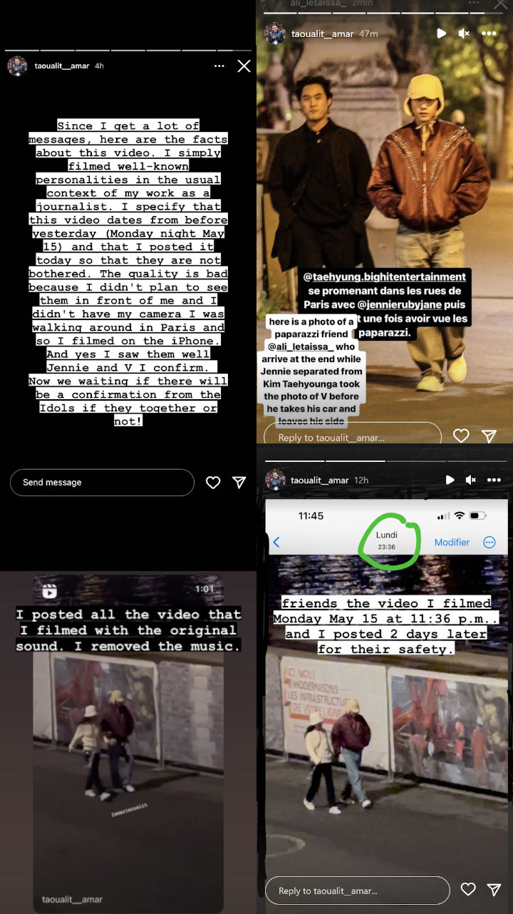 Fotografer yang Rekam Video Diduga V BTS dan Jennie BLACKPINK Ungkap Kronologi