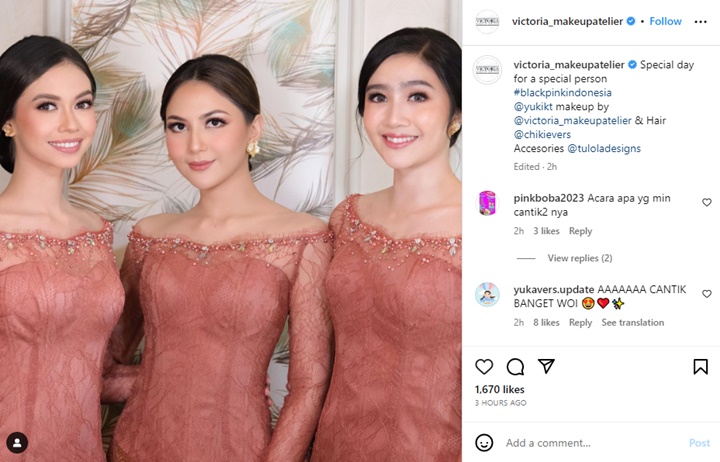 Enzy Storia Buat Syok Umumkan Pernikahan, Geng Blekpunk Memesona Jadi Bridesmaid