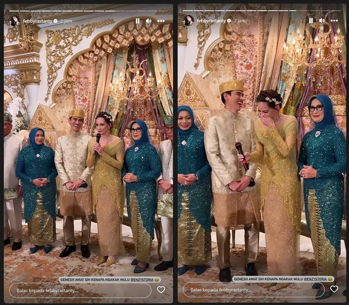 Reaksi Gemas Enzy Storia Digoda Agar Panggil Molen Kasetra Suami, Endingnya Ngabrut