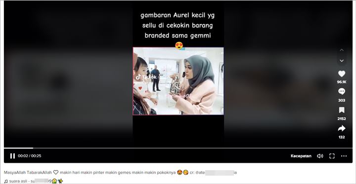 Larang Ameena Dibelikan Tas Rp 200 Juta Oleh Aurel Hermansyah, Alasan Sus Iroh Dipujji Habis
