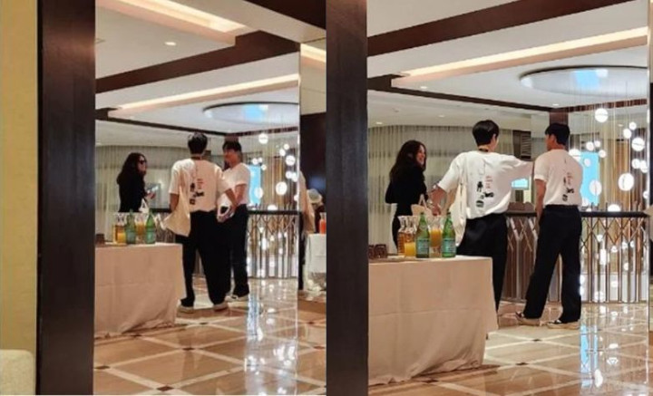 Song Joong Ki dan Katy Louise Saunders Kedapatan Kencan di Cannes