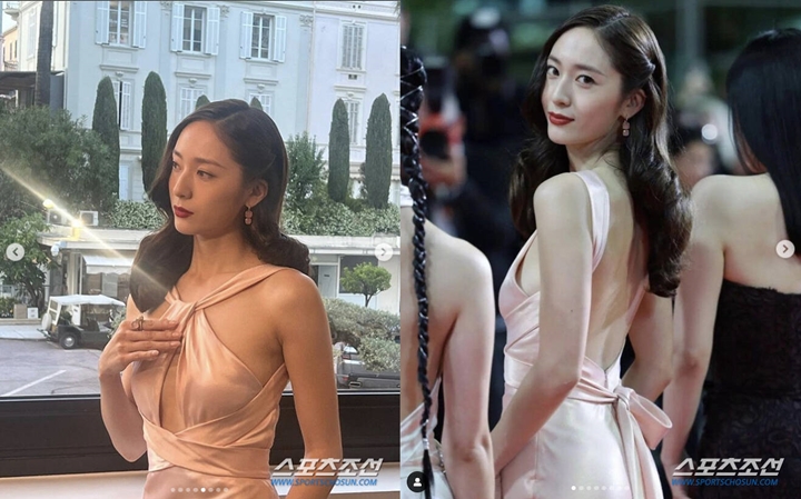 Koleksi 10 Tahun Lalu, Gaun Seksi Krystal di Cannes Kabarnya Pilihan Jessica Jung