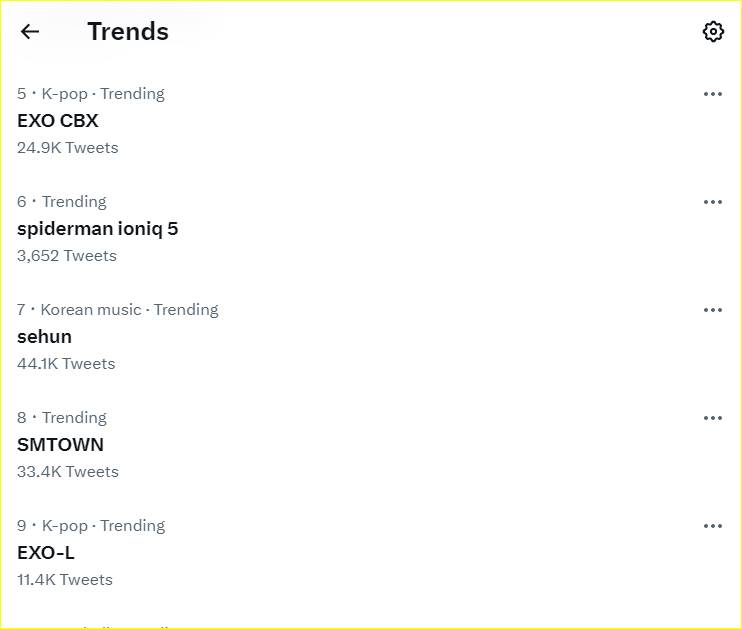 Sehun EXO ikut trending di Twitter karena masalah EXO-CBX