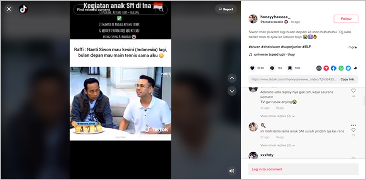 Raffi Ahmad Spill Agenda Bakal Ajak Siwon Super Junior Main Tenis