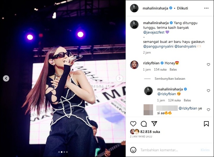 Mahalini Tampil Swag di Atas Panggung, Rizky Febian Digoda Makin Bucin Mahalini Tampil Swag di Atas Panggung, Rizky Febian Digoda Makin Bucin Mahalini Tampil Swag di Atas Panggung, Rizky Febian Digoda Makin Bucin