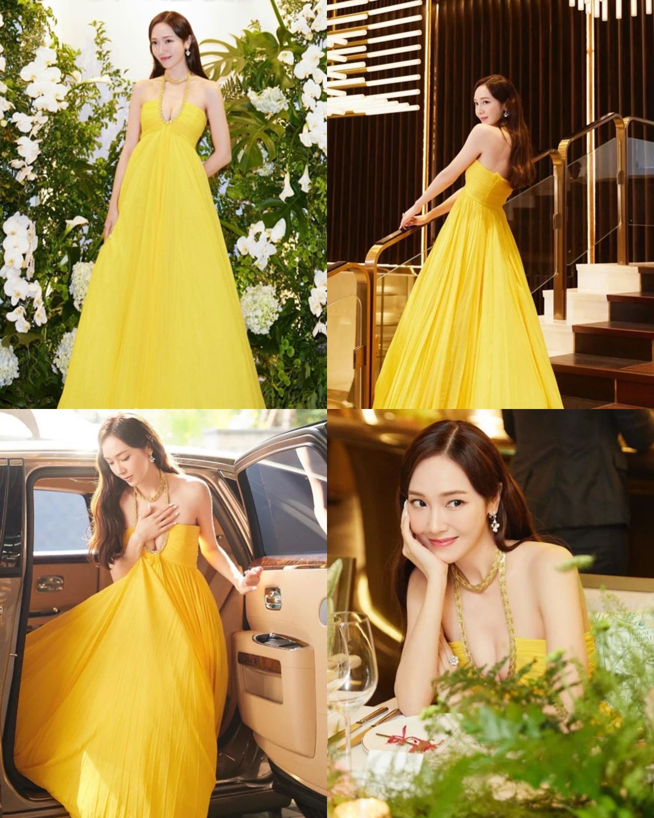 Jessica Sukses Sihir Fans Tampil Bak Princess Belle Dengan Gaun Kuning Hadiri Acara di Jakarta