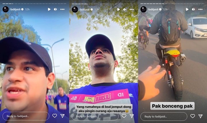 Fadil Jaidi Ditinggal Febby Rastanty Saat Lari Maraton, Perjuangan Sampai Finish Penuh Drama