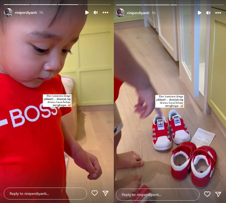 Sikap Konsisten Rayyanza Saat Pilih Outfit Bak Beri Tamparan Keras ke Sus Rini