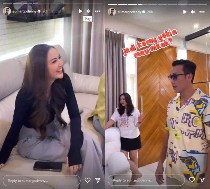 Mahalini Balas Telak Usai Diwanti-wanti Soal Pernikahan, Denny Sumargo Kicep