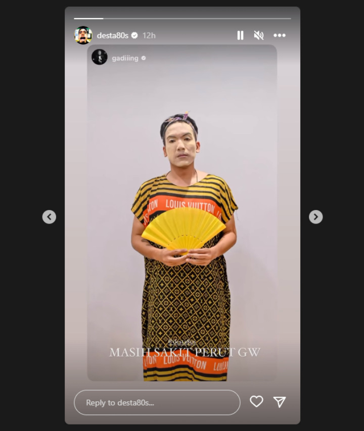 Anggota The Prediksi Kompak Dasteran, Wajah Desta Bikin Gading Marten Sakit Perut