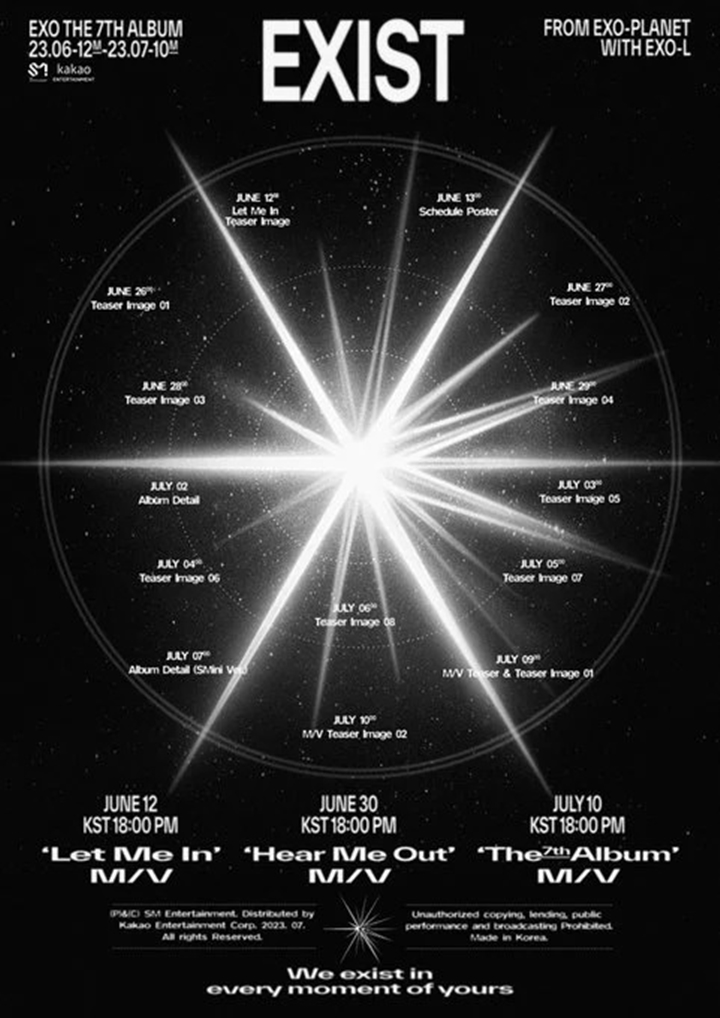 EXO Pecahkan Rekor dengan \'Let Me In\' dan Album Comeback \'EXIST\', Bakal Ada Dua MV Lagi