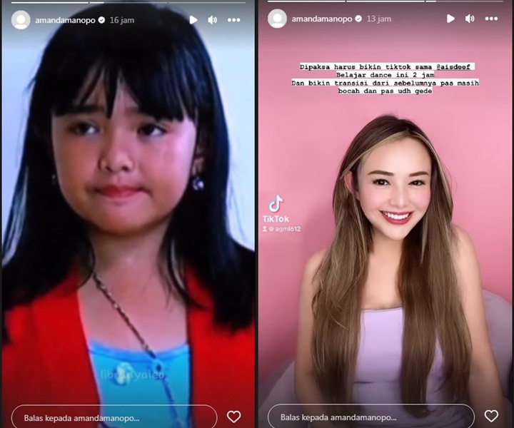 Amanda Manopo Pamer Kegemoyan Masa Kecil, Penampilan Terbaru Dipuji Bak   Barbie